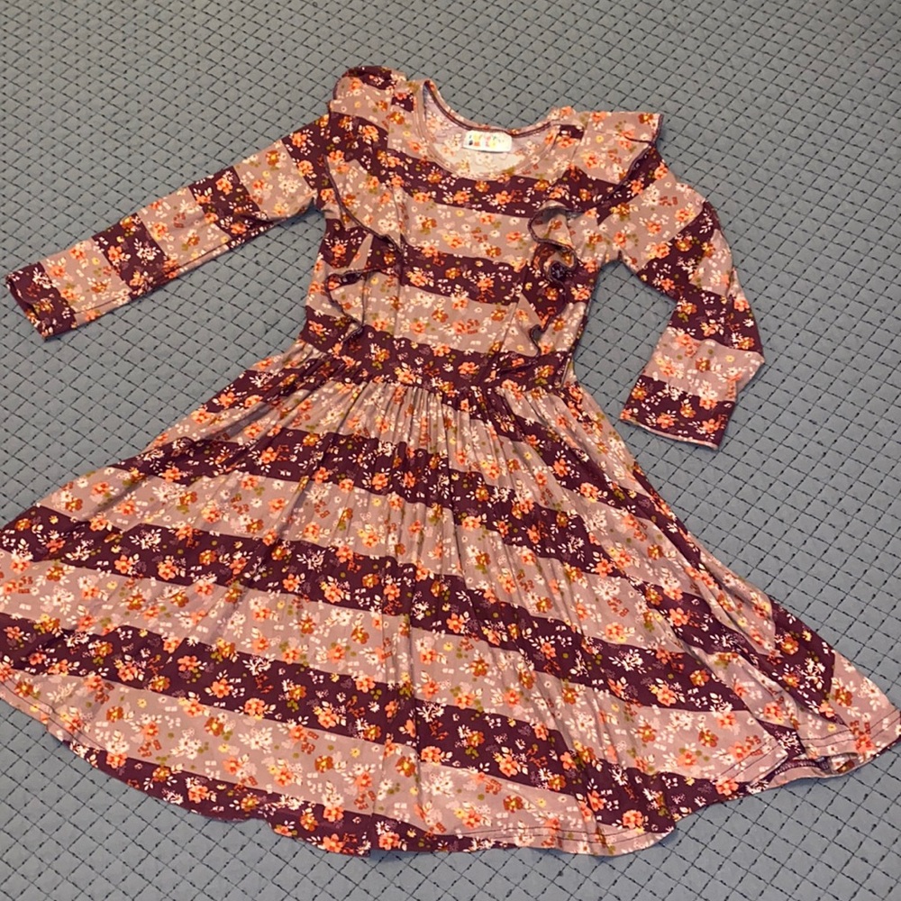 Dot Dot Smile Ruffle Dress